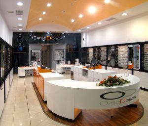 לאחר העיצוב של חנות אופטיק דורון